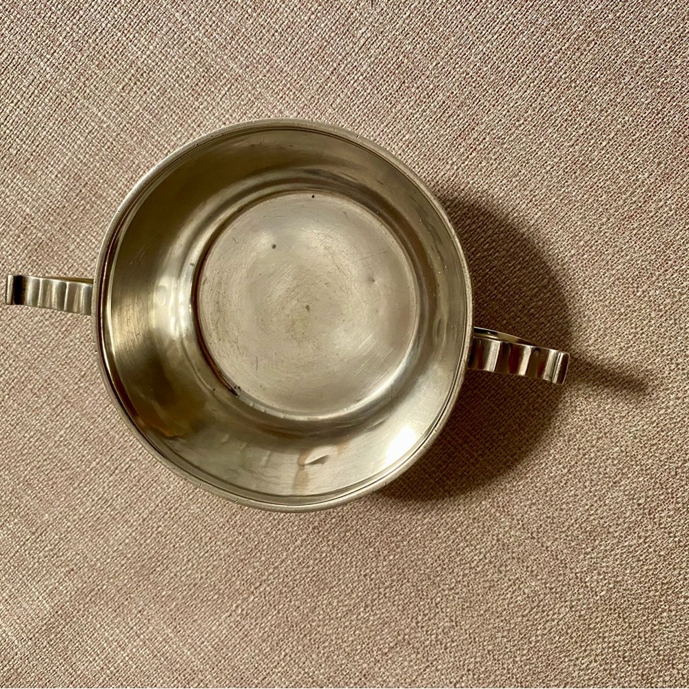 Antique Deakin&Francis Sterling Silver Sugar Bowl (Birmingham, England 1901) - Picture 11 of 11
